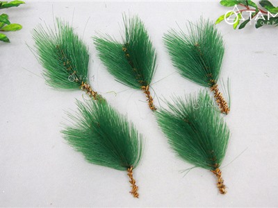 Set 5 lá thông cước handmade trang trí Noel X-PKHM-22